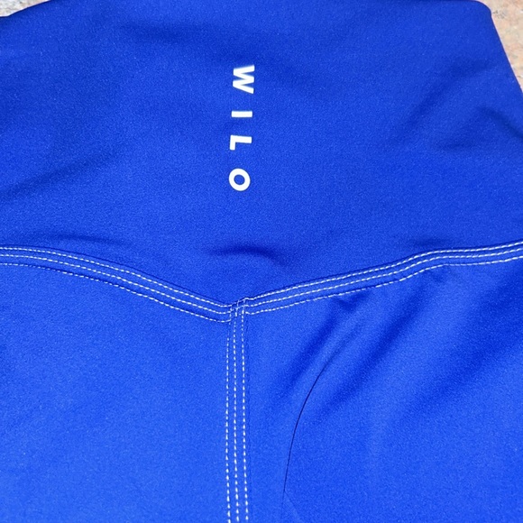 NWT Wilo The Label Contour Seam Leggings in Cobalt Size XS - Picture 4 of 7